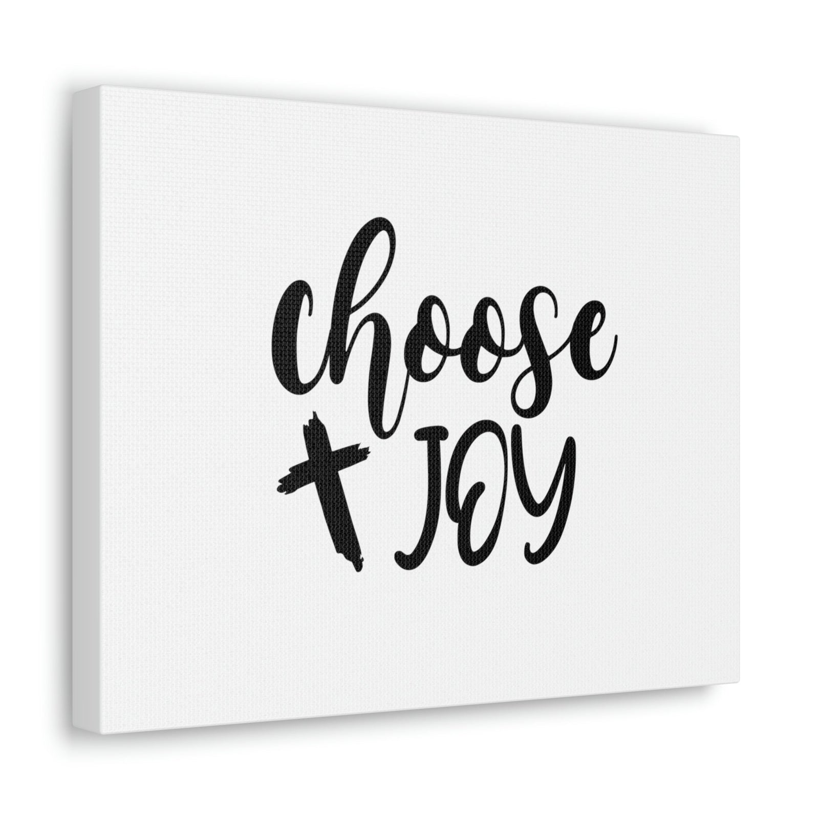 Scripture Walls Choose Joy Philippians 4:4 Cross White Christian Wall Art Bible Verse Print Ready to Hang Unframed-Express Your Love Gifts