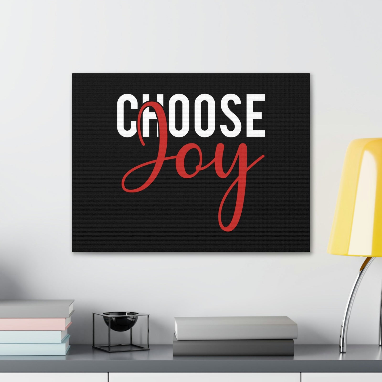 Scripture Walls Choose Joy Philippians 4:4 Red Christian Wall Art Bible Verse Print Ready to Hang Unframed-Express Your Love Gifts