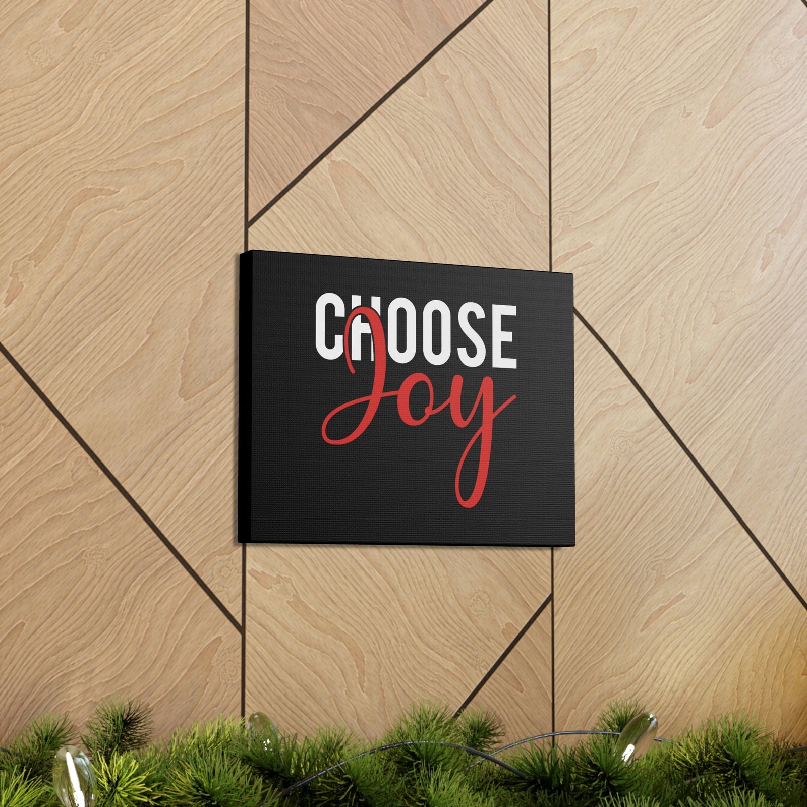 Scripture Walls Choose Joy Philippians 4:4 Red Christian Wall Art Bible Verse Print Ready to Hang Unframed-Express Your Love Gifts