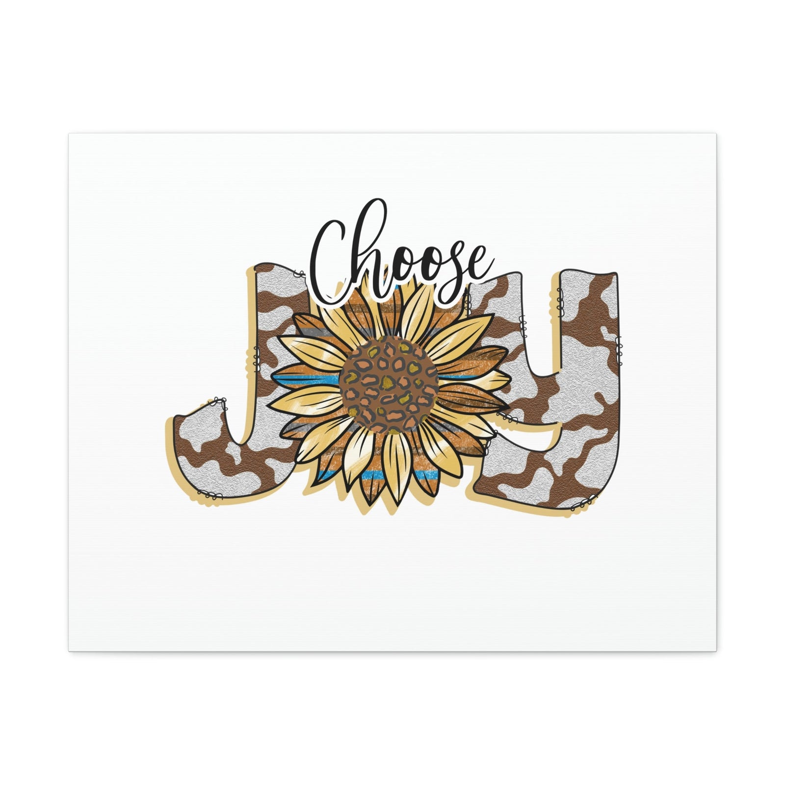 Scripture Walls Choose Joy Philippians 4:4 Sunflower Christian Wall Art Bible Verse Print Ready to Hang Unframed-Express Your Love Gifts