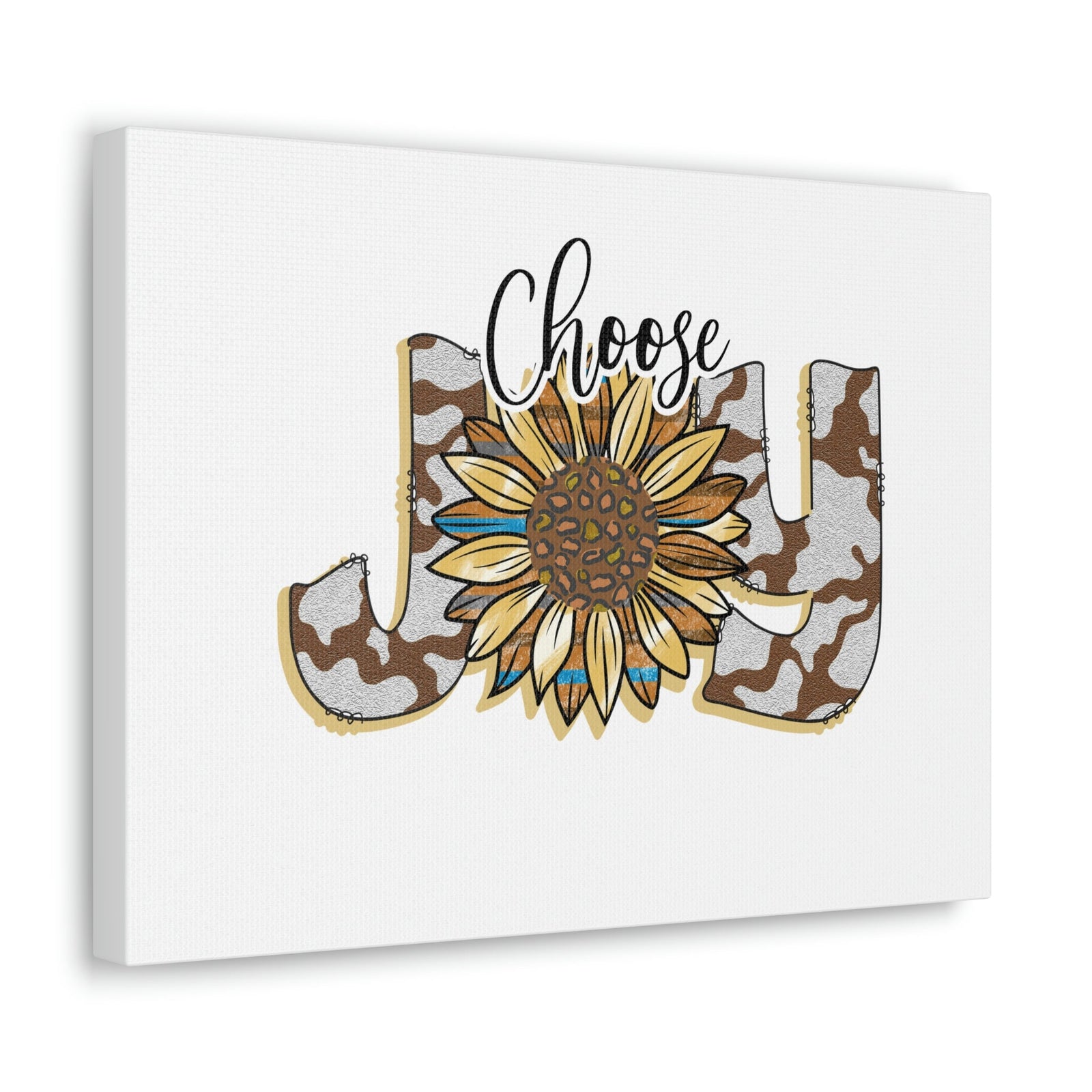 Scripture Walls Choose Joy Philippians 4:4 Sunflower Christian Wall Art Bible Verse Print Ready to Hang Unframed-Express Your Love Gifts