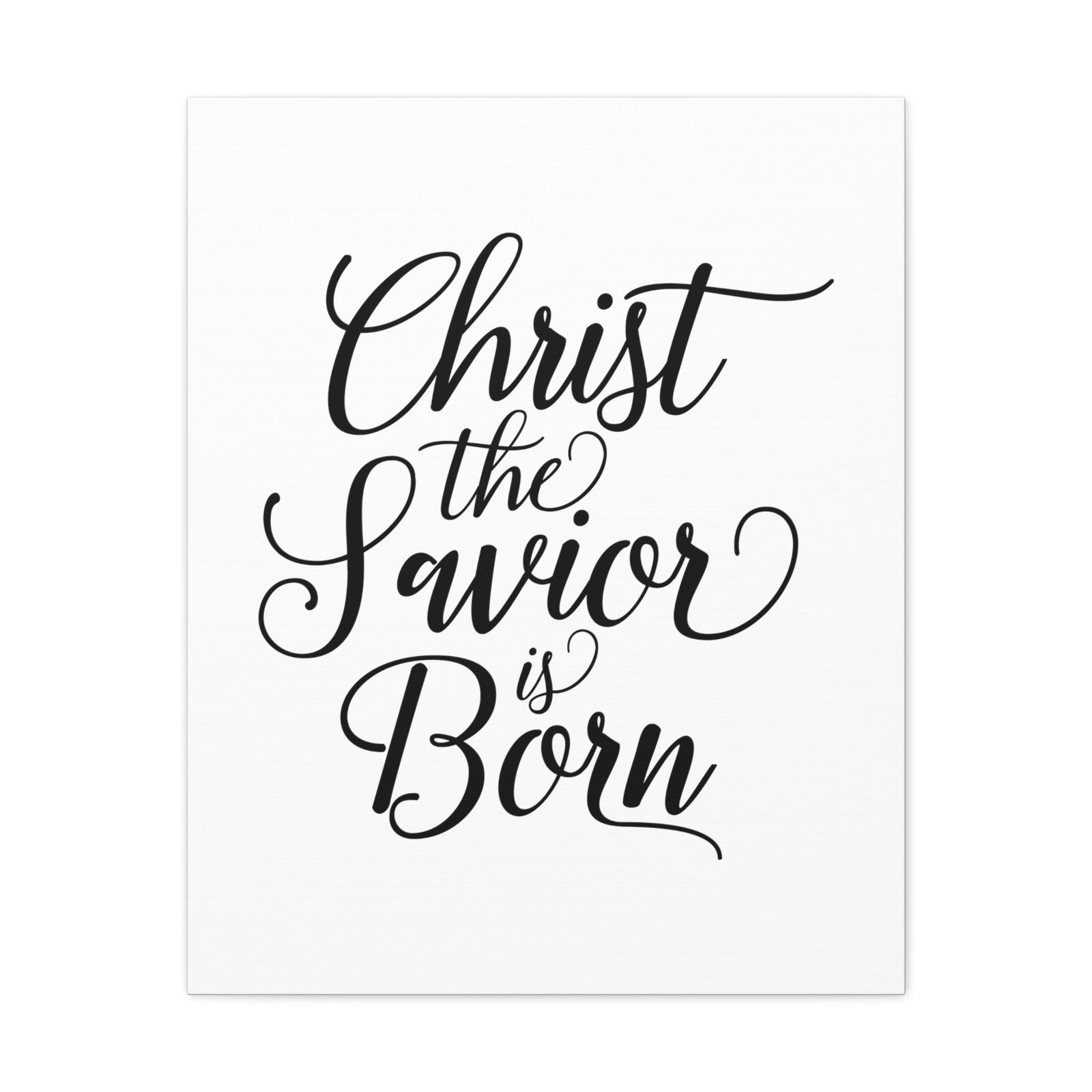 Scripture Walls Christ The Savior Is Born Isaiah 9:6 Christian Wall Art Bible Verse Print Ready to Hang Unframed-Express Your Love Gifts