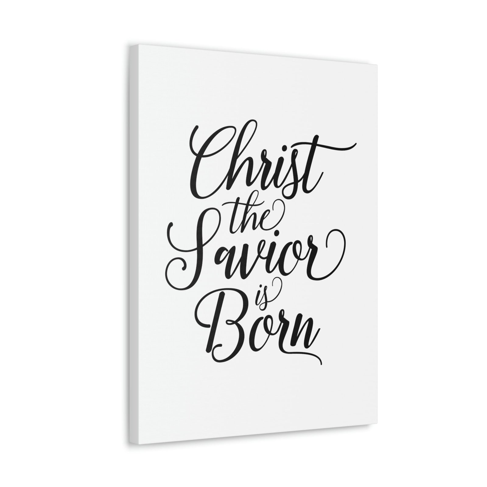 Scripture Walls Christ The Savior Is Born Isaiah 9:6 Christian Wall Art Bible Verse Print Ready to Hang Unframed-Express Your Love Gifts