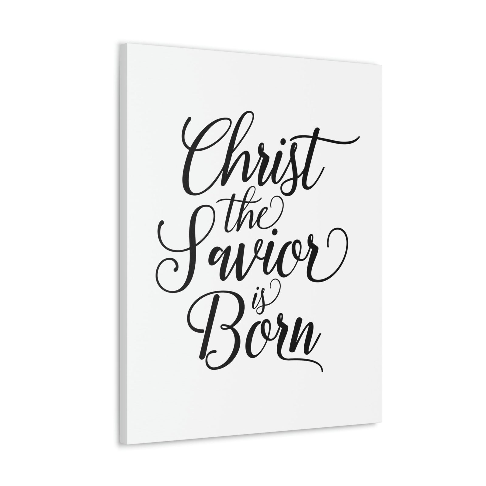 Scripture Walls Christ The Savior Is Born Isaiah 9:6 Christian Wall Art Bible Verse Print Ready to Hang Unframed-Express Your Love Gifts