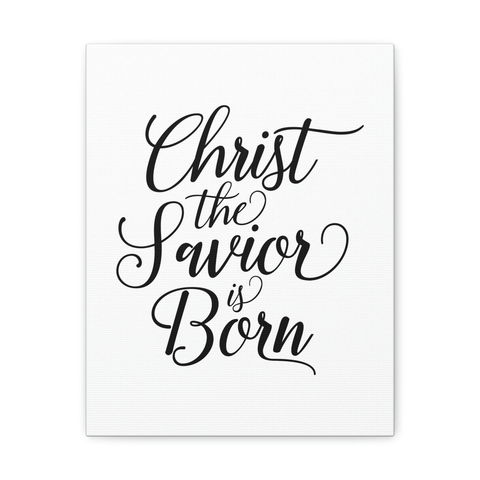 Scripture Walls Christ The Savior Is Born Isaiah 9:6 Christian Wall Art Bible Verse Print Ready to Hang Unframed-Express Your Love Gifts