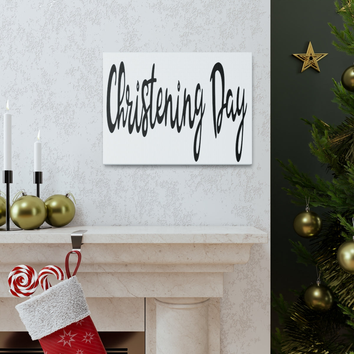 Scripture Walls Christining Day Matthew 28:19-20 Christian Wall Art Print Ready to Hang Unframed-Express Your Love Gifts