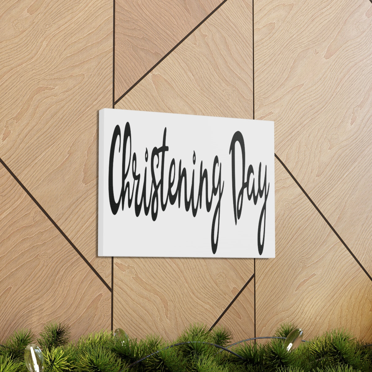 Scripture Walls Christining Day Matthew 28:19-20 Christian Wall Art Print Ready to Hang Unframed-Express Your Love Gifts