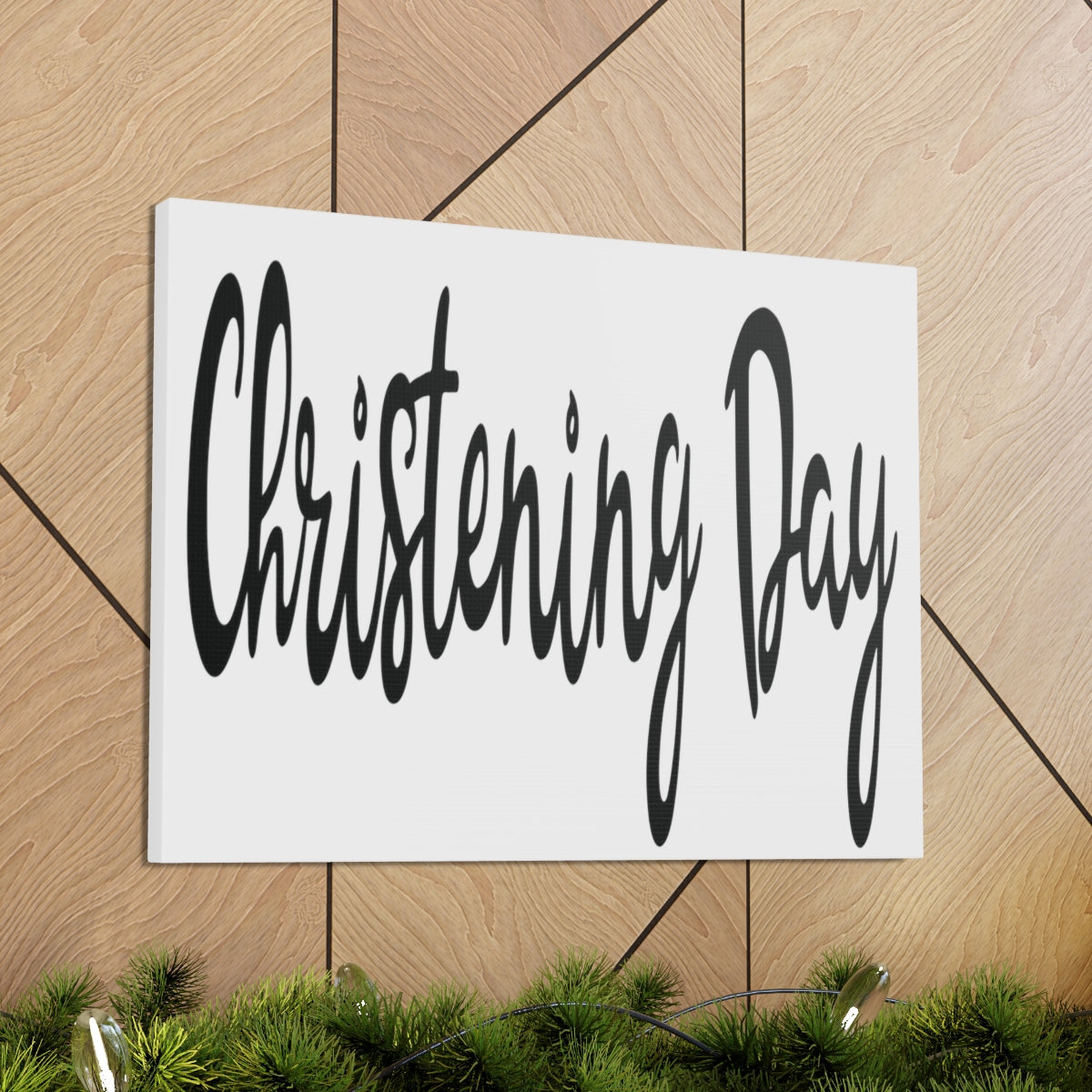 Scripture Walls Christining Day Matthew 28:19-20 Christian Wall Art Print Ready to Hang Unframed-Express Your Love Gifts