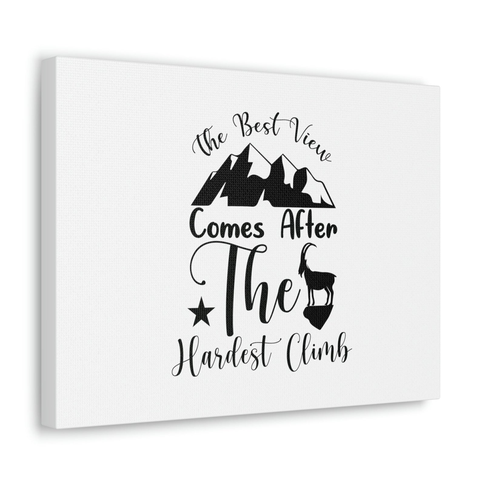 Scripture Walls Comes After The Hardest Climb 1 Timothy 4:10 Christian Wall Art Bible Verse Print Ready to Hang Unframed-Express Your Love Gifts