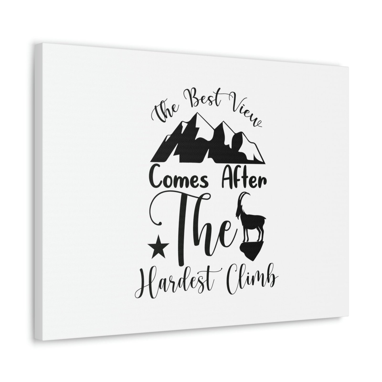 Scripture Walls Comes After The Hardest Climb 1 Timothy 4:10 Christian Wall Art Bible Verse Print Ready to Hang Unframed-Express Your Love Gifts