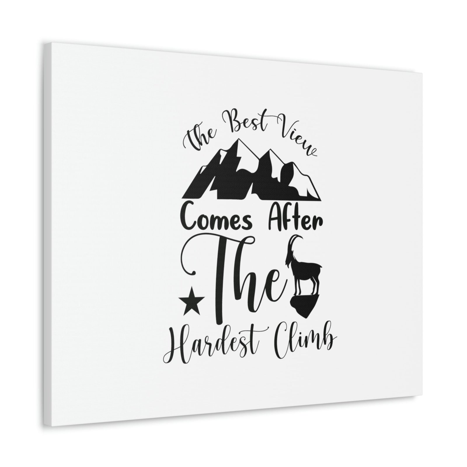 Scripture Walls Comes After The Hardest Climb 1 Timothy 4:10 Christian Wall Art Bible Verse Print Ready to Hang Unframed-Express Your Love Gifts