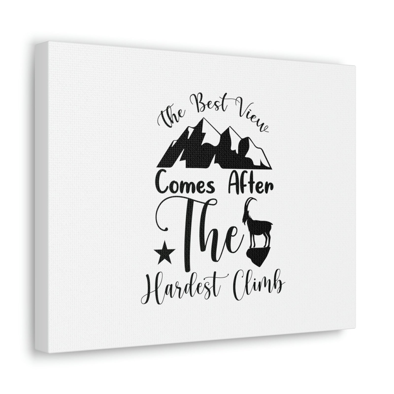 Scripture Walls Comes After The Hardest Climb 1 Timothy 4:10 Christian Wall Art Bible Verse Print Ready to Hang Unframed-Express Your Love Gifts