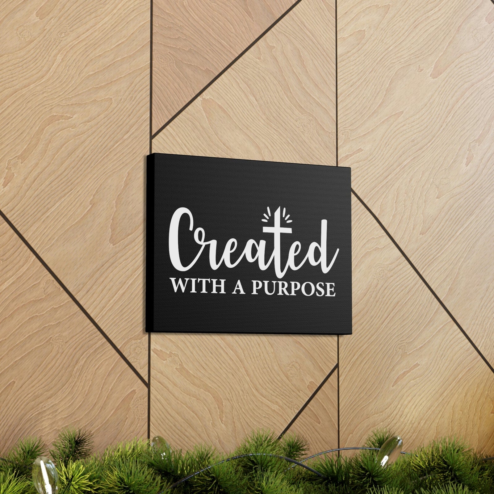 Scripture Walls Created With A Purpose Jeremiah 29:11 Christian Wall Art Print Ready to Hang Unframed-Express Your Love Gifts
