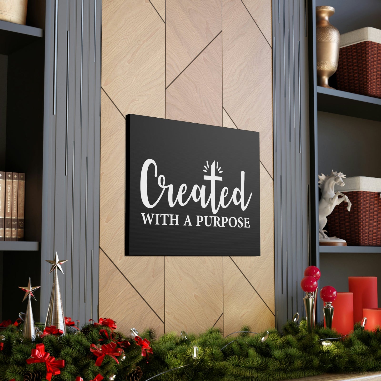 Scripture Walls Created With A Purpose Jeremiah 29:11 Christian Wall Art Print Ready to Hang Unframed-Express Your Love Gifts