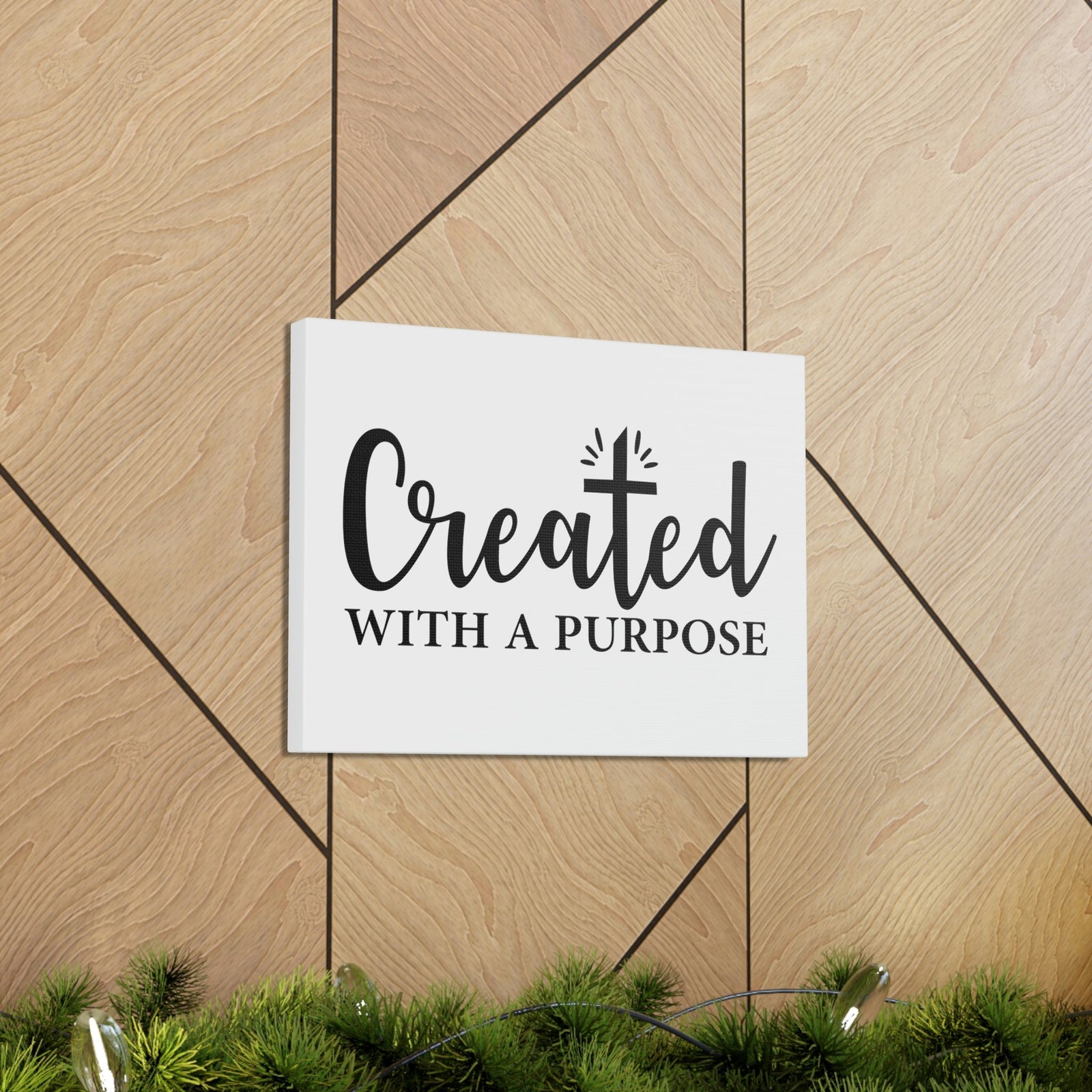 Scripture Walls Created With A Purpose Proverbs 16:4 Christian Wall Art Print Ready to Hang Unframed-Express Your Love Gifts