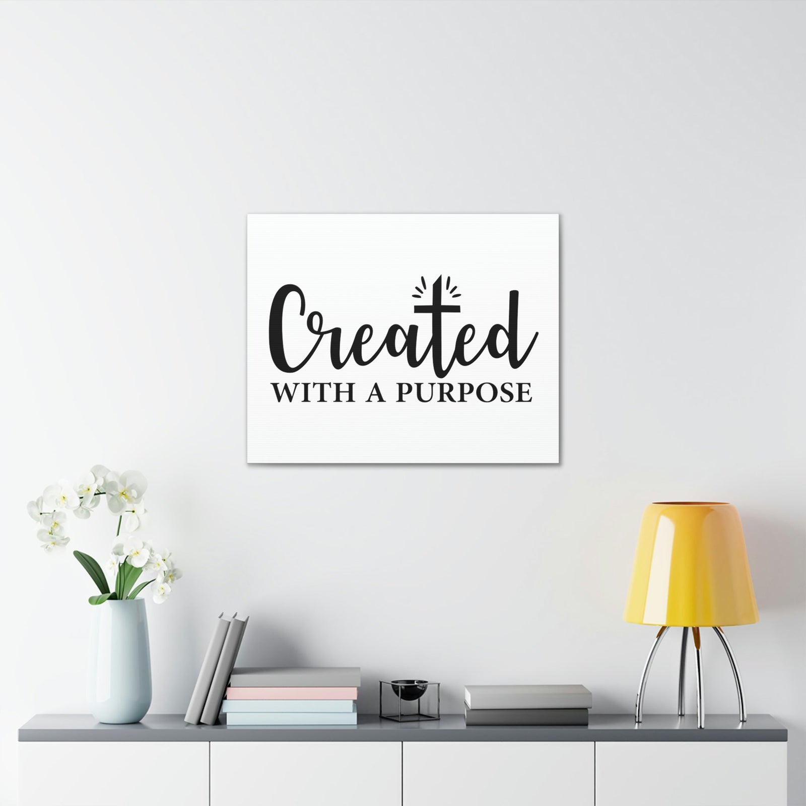Scripture Walls Created With A Purpose Proverbs 16:4 Christian Wall Art Print Ready to Hang Unframed-Express Your Love Gifts