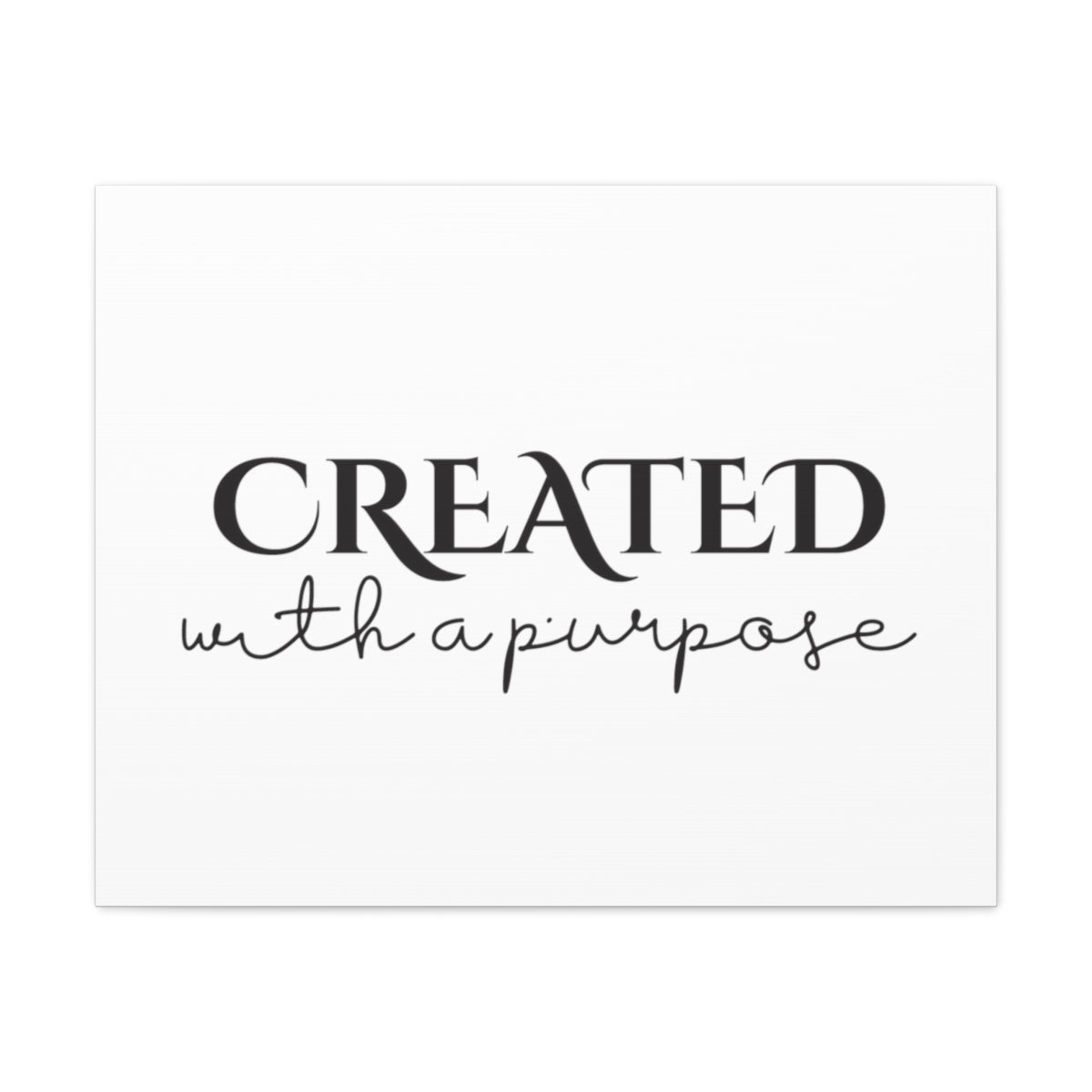 Scripture Walls Created With A Purpose Proverbs 16:4 White Christian Wall Art Bible Verse Print Ready to Hang Unframed-Express Your Love Gifts