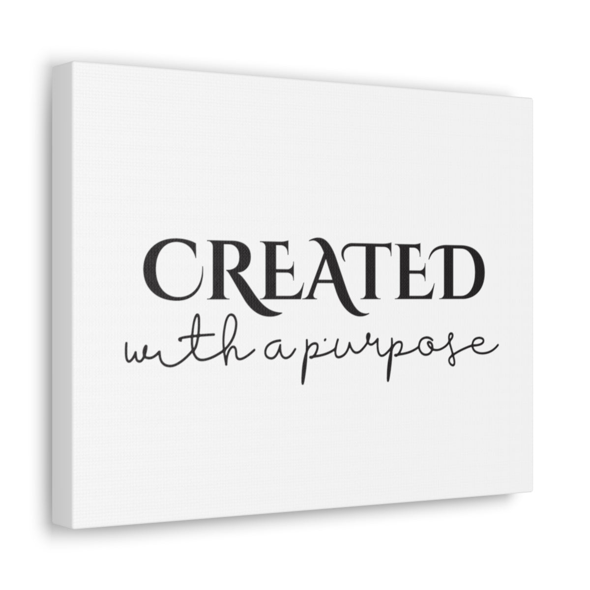 Scripture Walls Created With A Purpose Proverbs 16:4 White Christian Wall Art Bible Verse Print Ready to Hang Unframed-Express Your Love Gifts