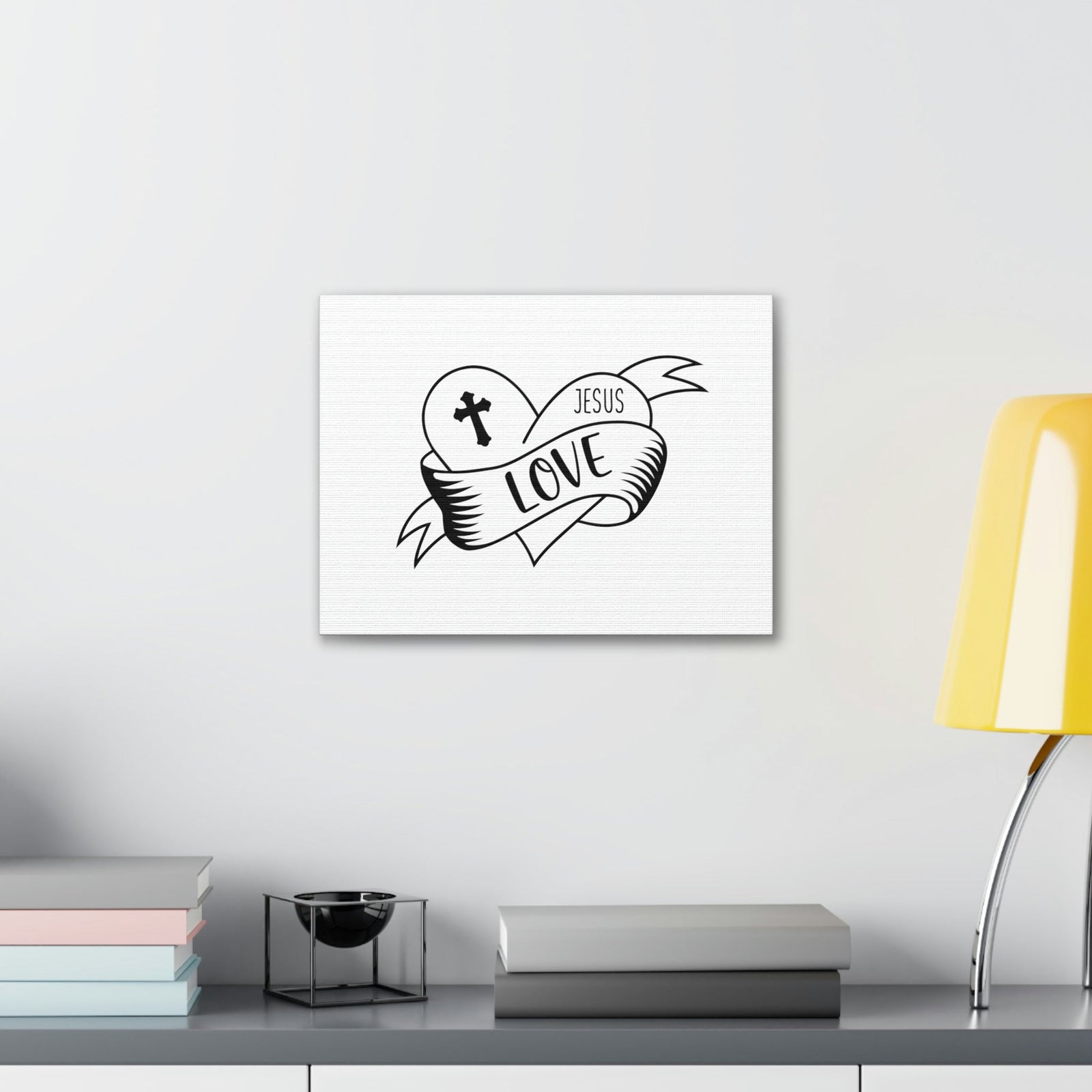 Scripture Walls Cross, Love, Jesus John 14:15 Christian Wall Art Bible Verse Print Ready to Hang Unframed-Express Your Love Gifts
