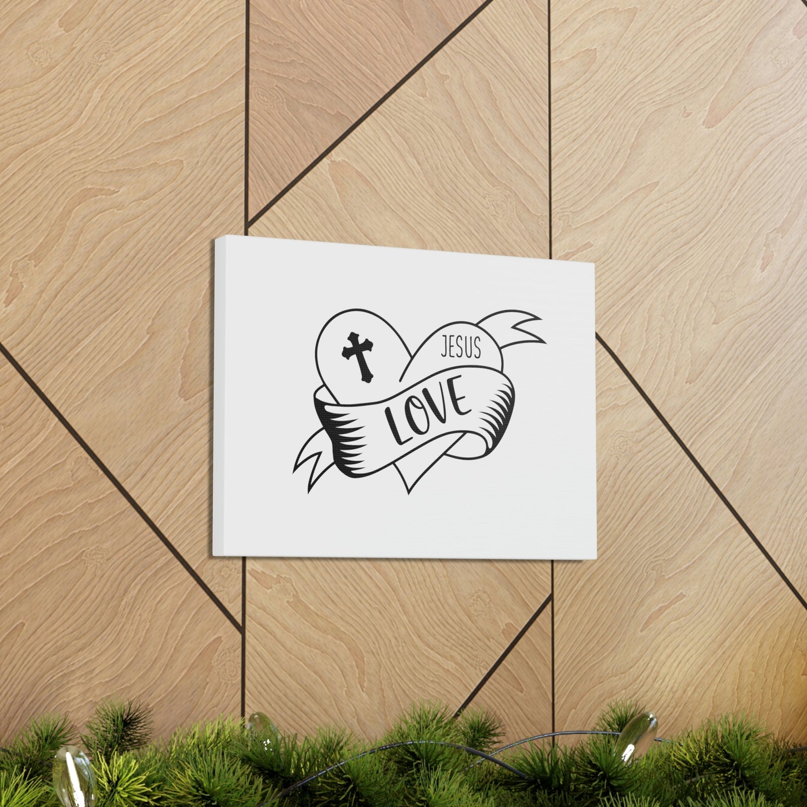 Scripture Walls Cross, Love, Jesus John 14:15 Christian Wall Art Bible Verse Print Ready to Hang Unframed-Express Your Love Gifts