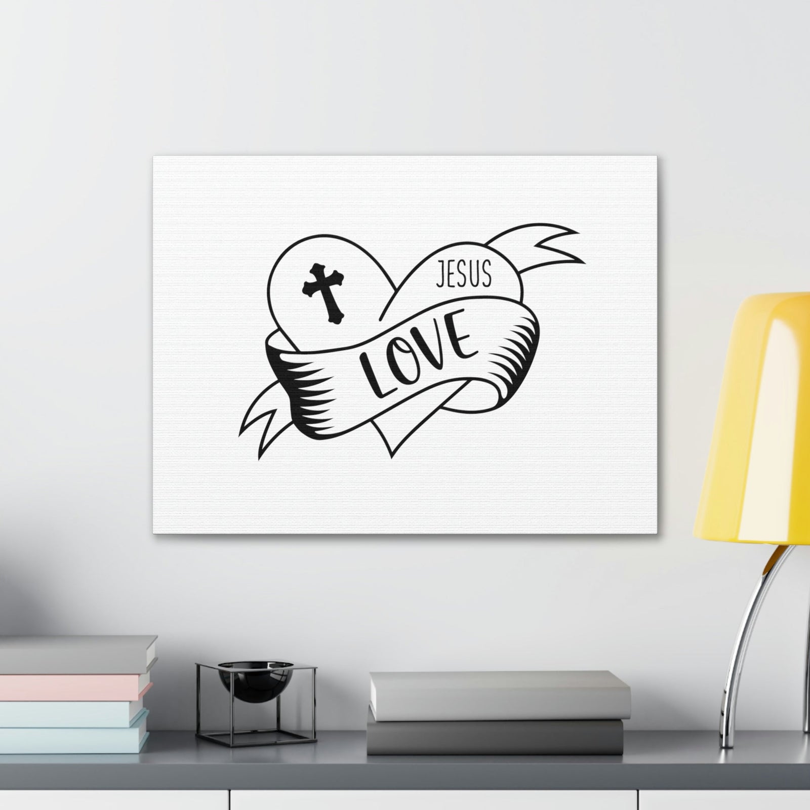 Scripture Walls Cross, Love, Jesus John 14:15 Christian Wall Art Bible Verse Print Ready to Hang Unframed-Express Your Love Gifts