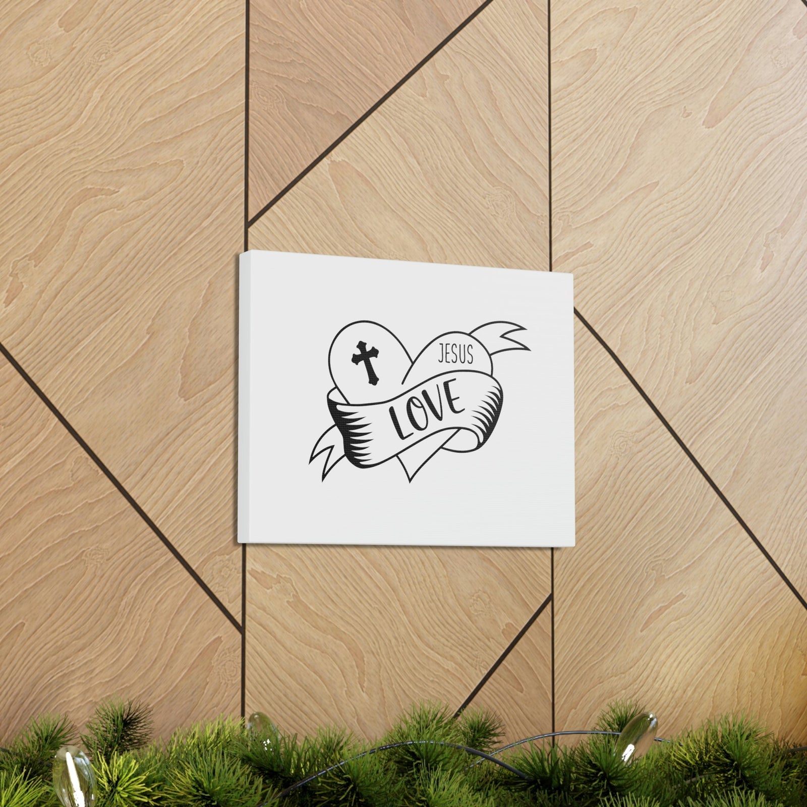 Scripture Walls Cross, Love, Jesus John 14:15 Christian Wall Art Bible Verse Print Ready to Hang Unframed-Express Your Love Gifts