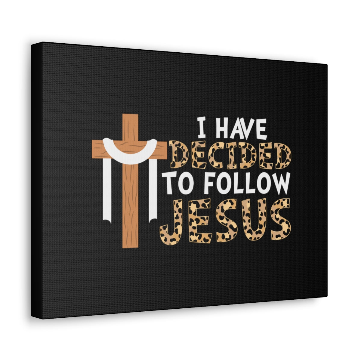 Scripture Walls Decided To Follow John 8:12 Christian Wall Art Bible Verse Print Ready to Hang Unframed-Express Your Love Gifts