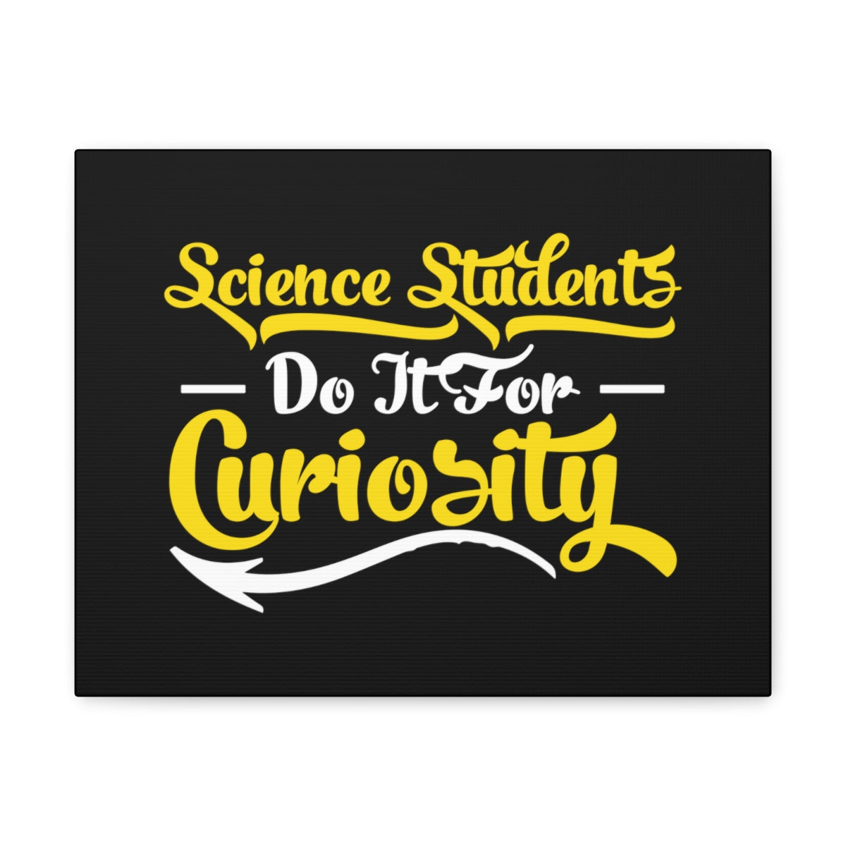 Scripture Walls Do It For Curiosity Yellow Ecclesiastes 1:8 Christian Wall Art Bible Verse Print Ready to Hang Unframed-Express Your Love Gifts
