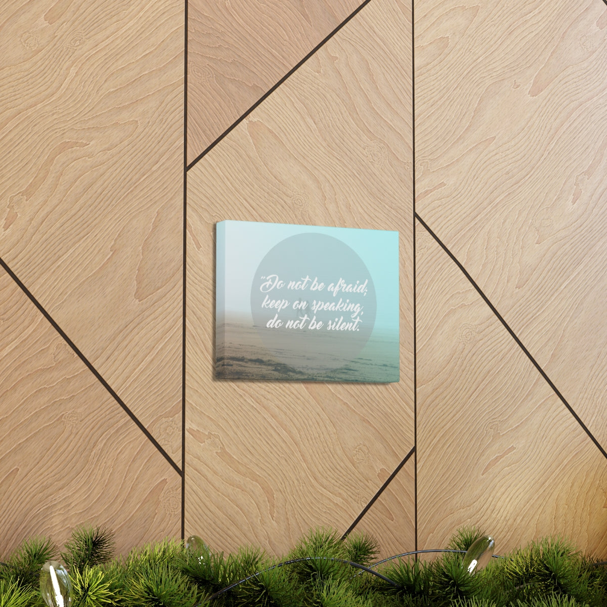 Scripture Walls Do Not Be Afraid Isaiah 41:13 Christian Wall Art Bible Verse Print Ready to Hang Unframed-Express Your Love Gifts