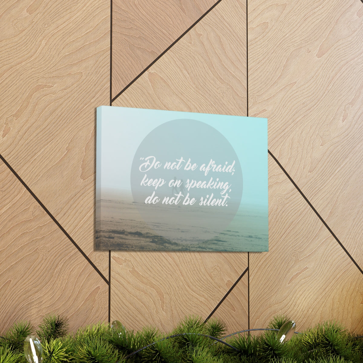 Scripture Walls Do Not Be Afraid Isaiah 41:13 Christian Wall Art Bible Verse Print Ready to Hang Unframed-Express Your Love Gifts