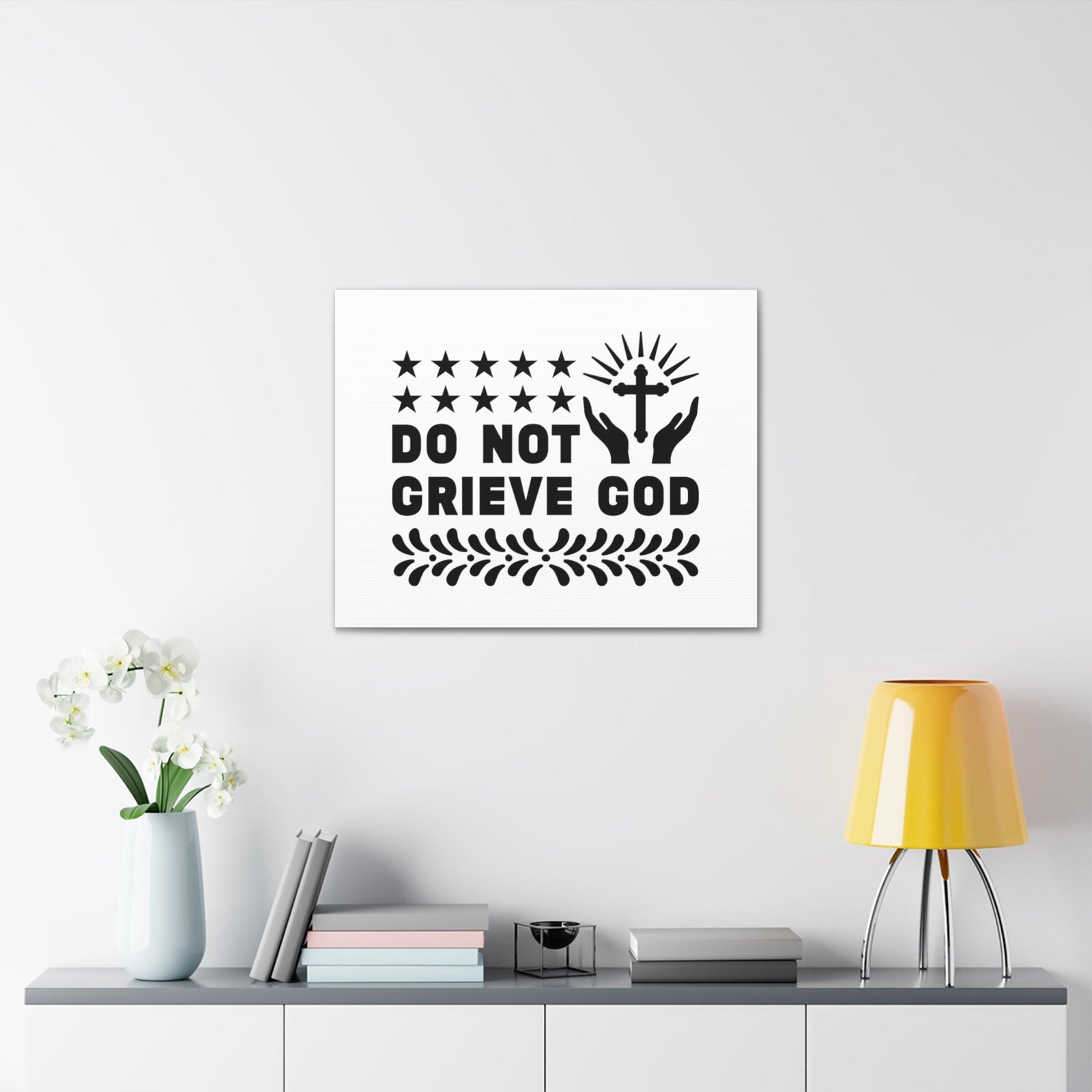 Scripture Walls Do Not Grieve God Ephesians 4:30 Christian Wall Art Bible Verse Print Ready to Hang Unframed-Express Your Love Gifts