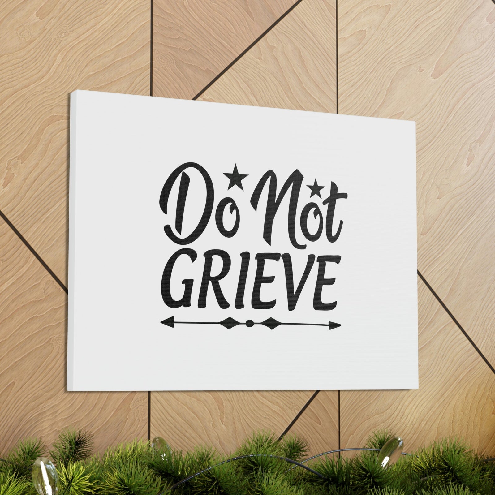 Scripture Walls Do Not Grieve Revelation 21:4 Arrow Christian Wall Art Bible Verse Print Ready to Hang Unframed-Express Your Love Gifts