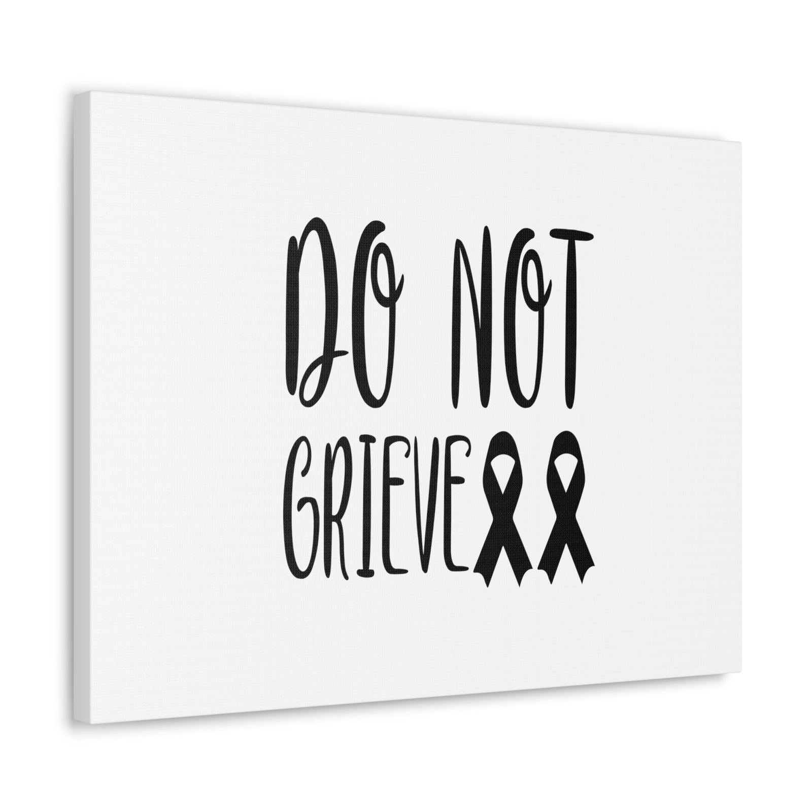 Scripture Walls Do Not Grieve Revelation 21:4 Ribbons Christian Wall Art Bible Verse Print Ready to Hang Unframed-Express Your Love Gifts
