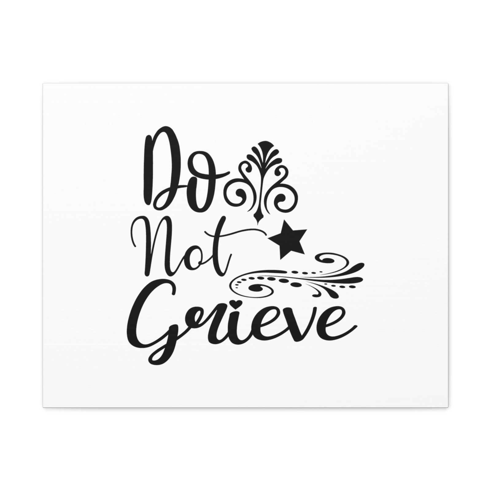 Scripture Walls Do Not Grieve Revelation 21:4 Star Christian Wall Art Bible Verse Print Ready to Hang Unframed-Express Your Love Gifts