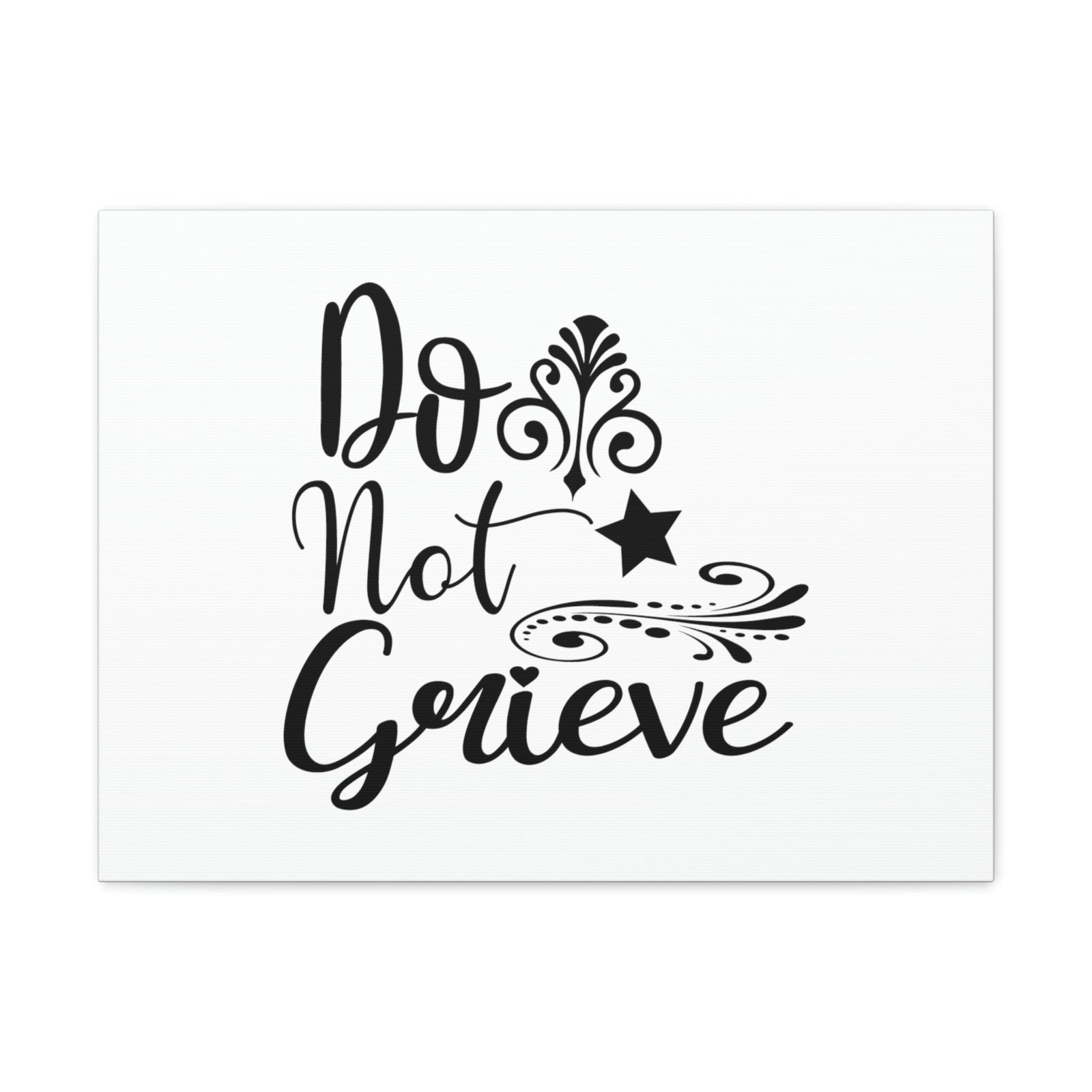 Scripture Walls Do Not Grieve Revelation 21:4 Star Christian Wall Art Bible Verse Print Ready to Hang Unframed-Express Your Love Gifts