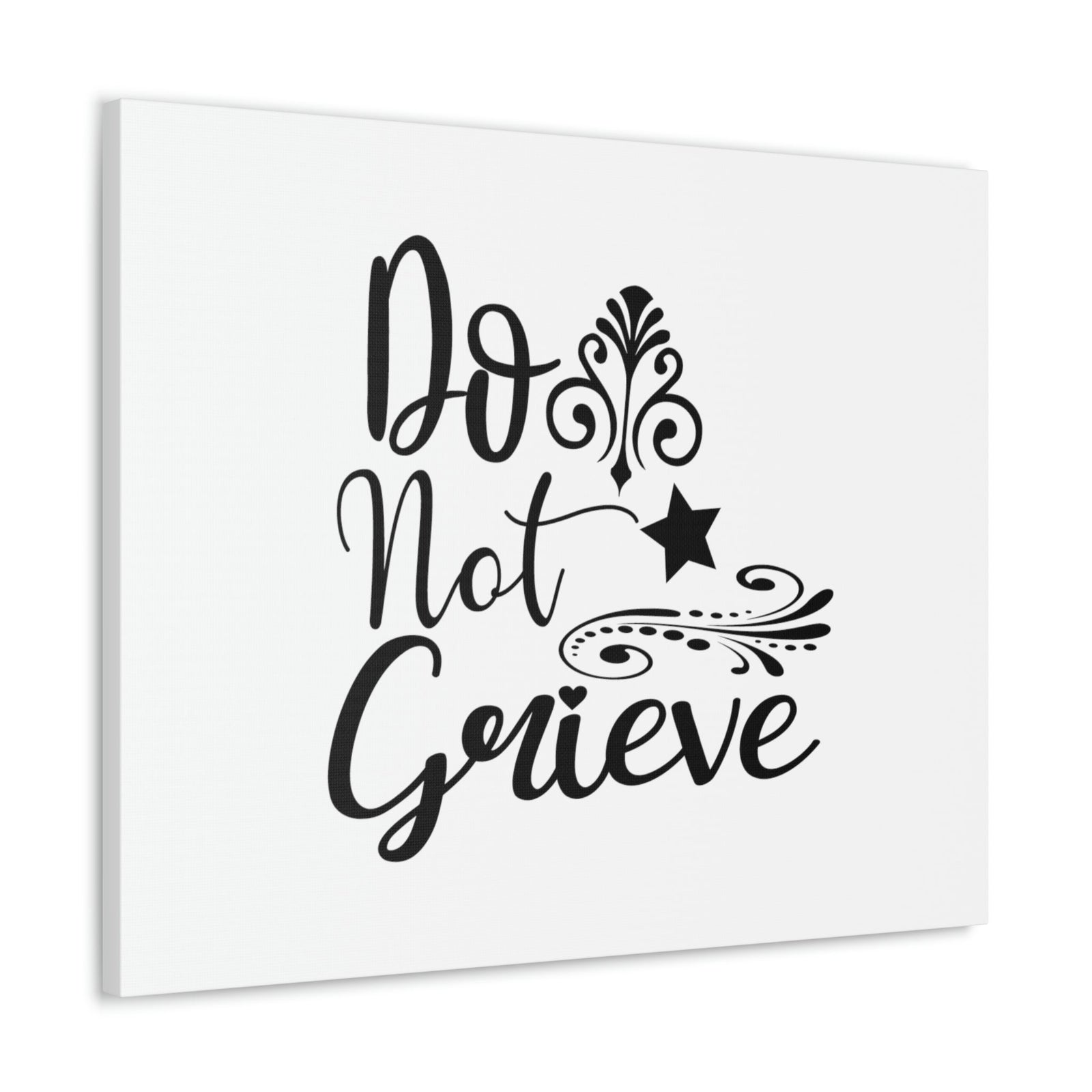Scripture Walls Do Not Grieve Revelation 21:4 Star Christian Wall Art Bible Verse Print Ready to Hang Unframed-Express Your Love Gifts