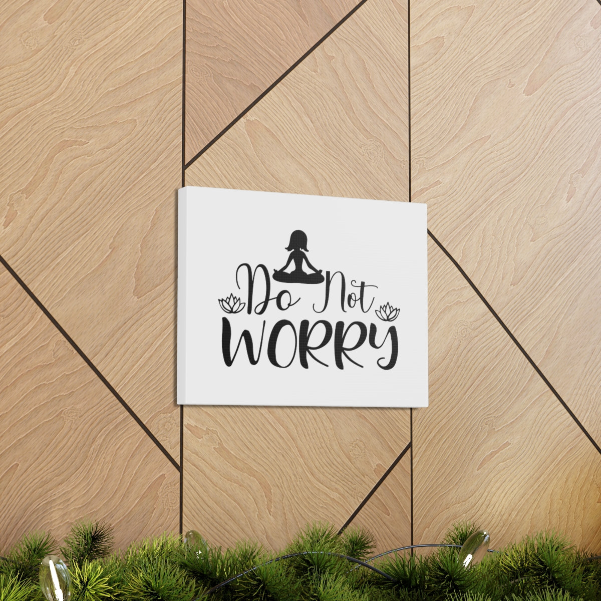 Scripture Walls Do Not Worry Matthew 6:34 Christian Wall Art Bible Verse Print Ready to Hang Unframed-Express Your Love Gifts