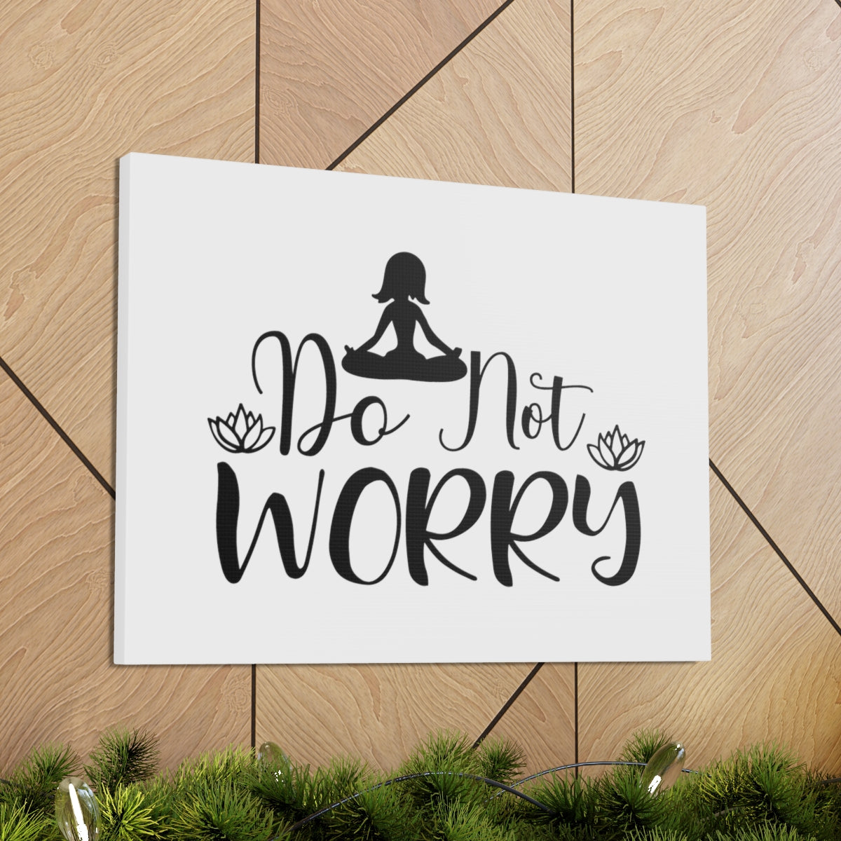 Scripture Walls Do Not Worry Matthew 6:34 Christian Wall Art Bible Verse Print Ready to Hang Unframed-Express Your Love Gifts