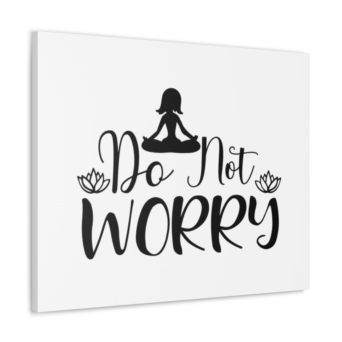 Scripture Walls Do Not Worry Matthew 6:34 Christian Wall Art Bible Verse Print Ready to Hang Unframed-Express Your Love Gifts