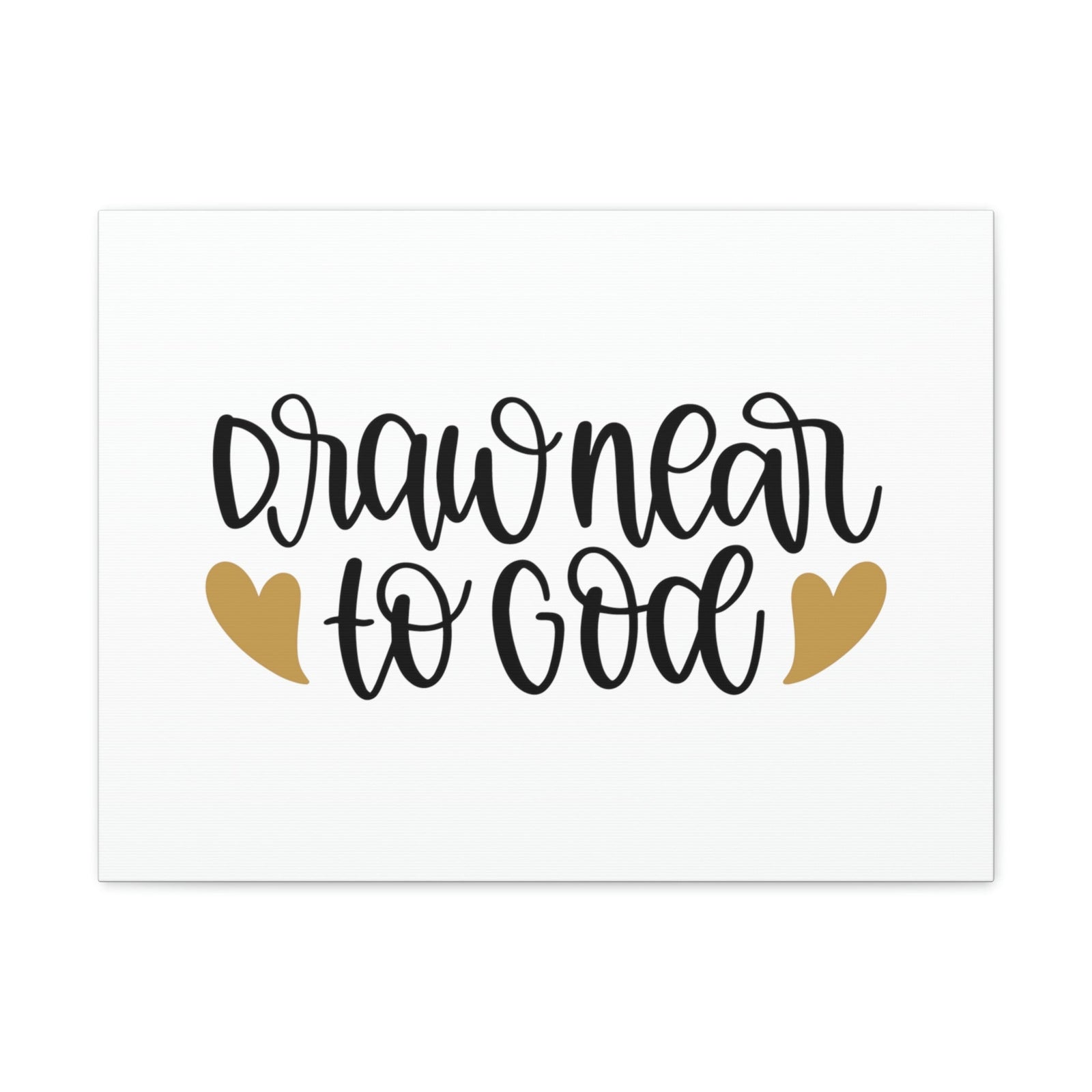Scripture Walls Draw Near To God Hebrews 7:25 Christian Wall Art Bible Verse Print Ready to Hang Unframed-Express Your Love Gifts
