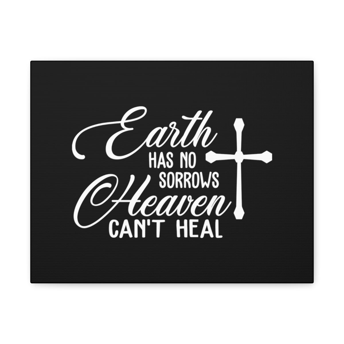 Scripture Walls Earth Has No Sorrows Revelation 21:4 Christian Wall Art Bible Verse Print Ready to Hang Unframed-Express Your Love Gifts