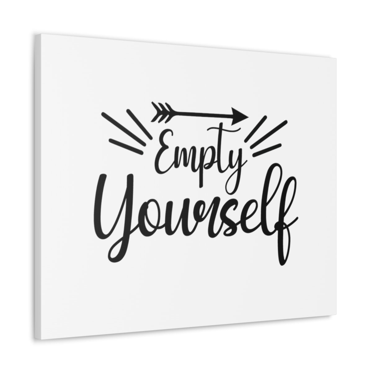 Scripture Walls Empty Yourself Habakkuk 2:14 Christian Wall Art Bible Verse Print Ready to Hang Unframed-Express Your Love Gifts