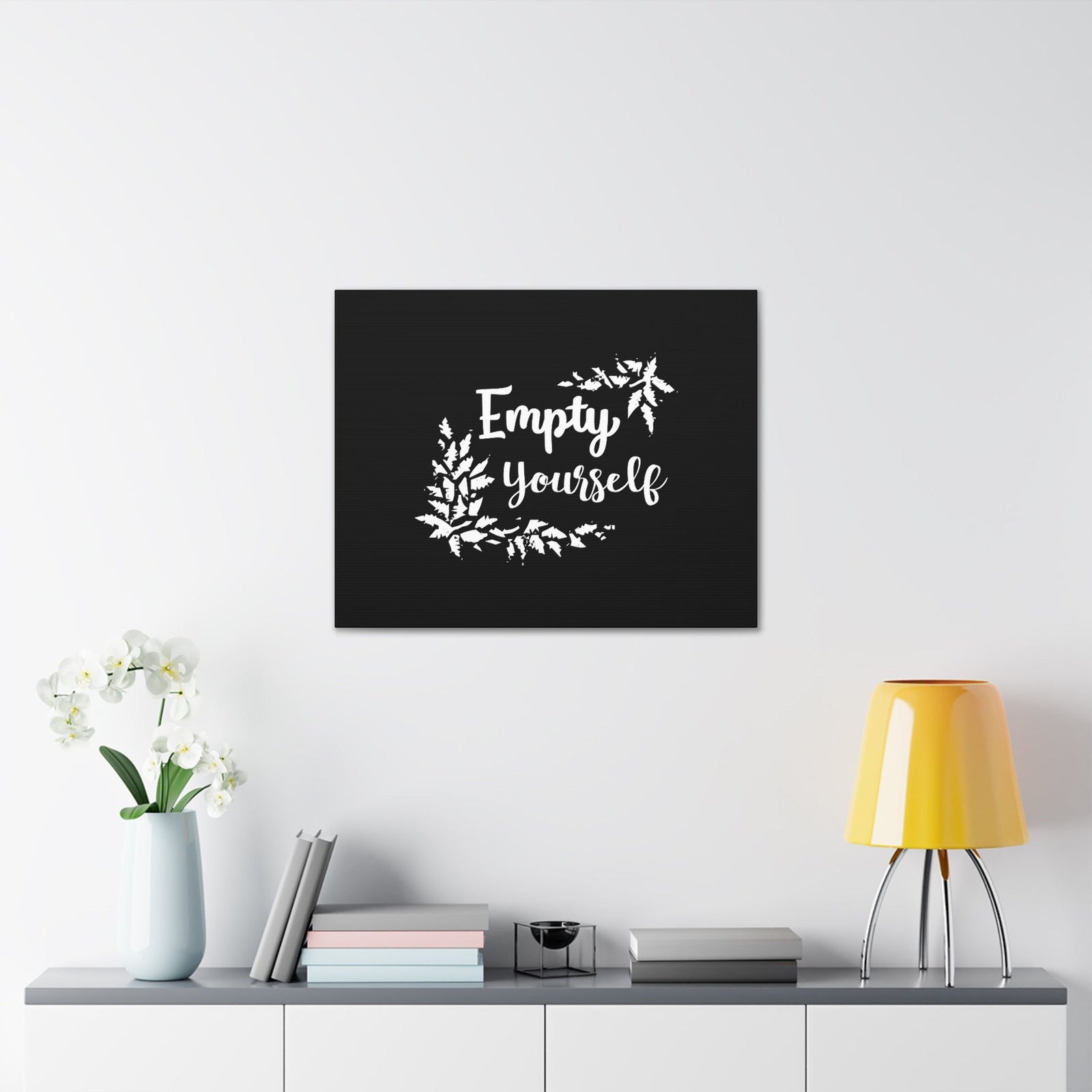 Scripture Walls Empty Yourself Matthew 11:28 Christian Wall Art Bible Verse Print Ready to Hang Unframed-Express Your Love Gifts