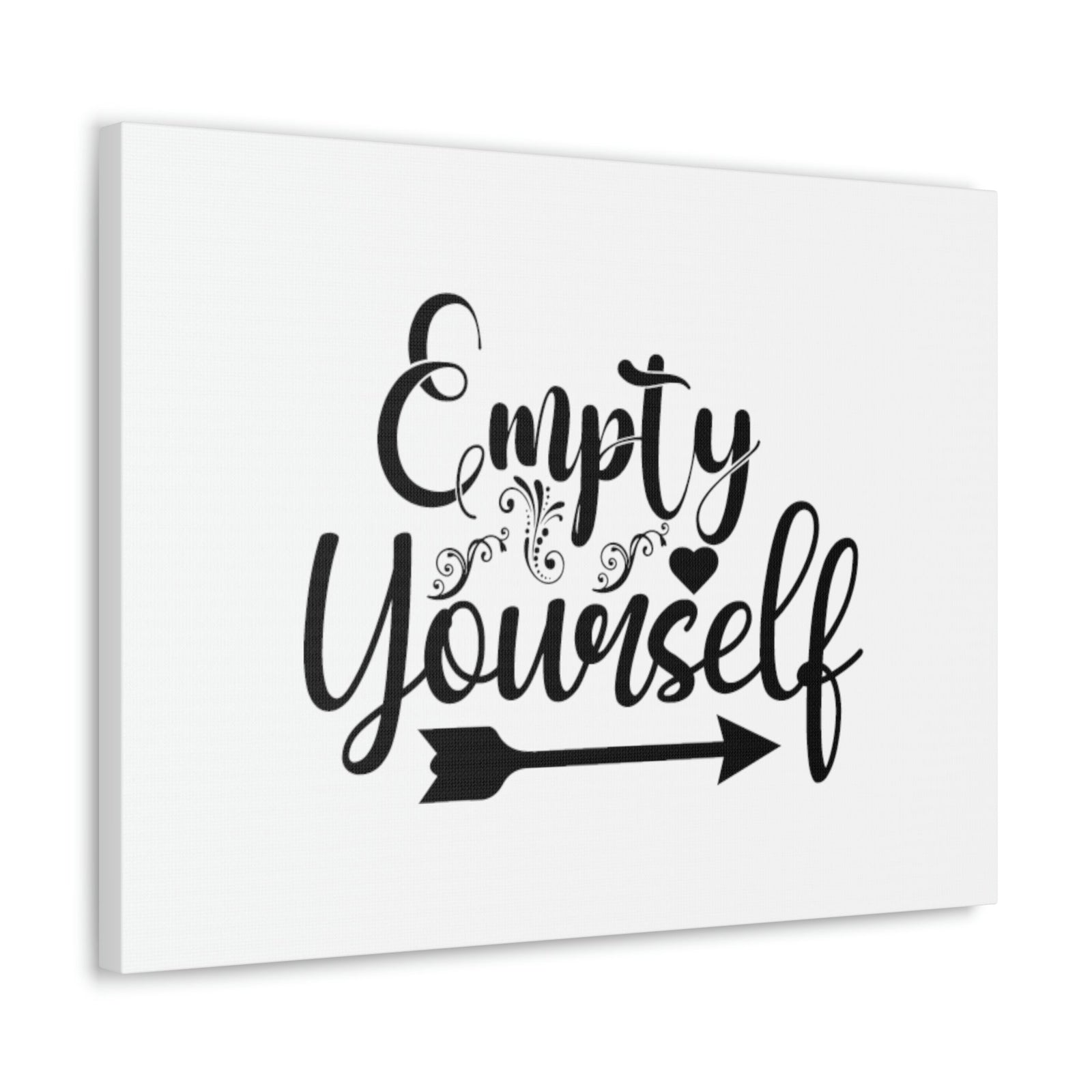 Scripture Walls Empty Yourself Romans 6:11 Christian Wall Art Bible Verse Print Ready to Hang Unframed-Express Your Love Gifts