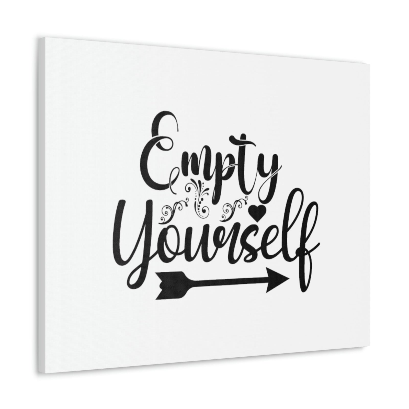Scripture Walls Empty Yourself Romans 6:11 Christian Wall Art Bible Verse Print Ready to Hang Unframed-Express Your Love Gifts