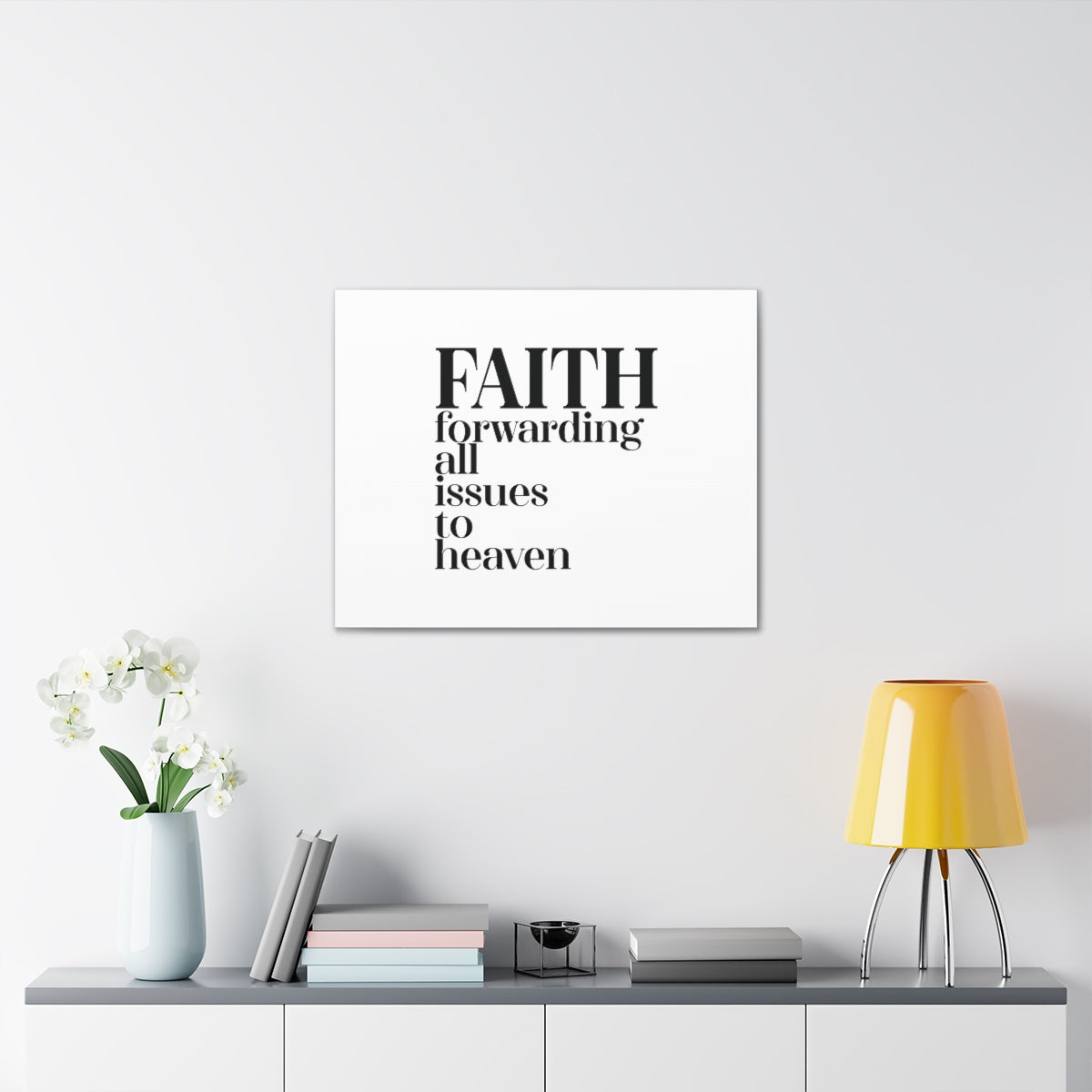 Scripture Walls Faith 1 Peter 5:7 Christian Wall Art Bible Verse Print Ready to Hang Unframed-Express Your Love Gifts
