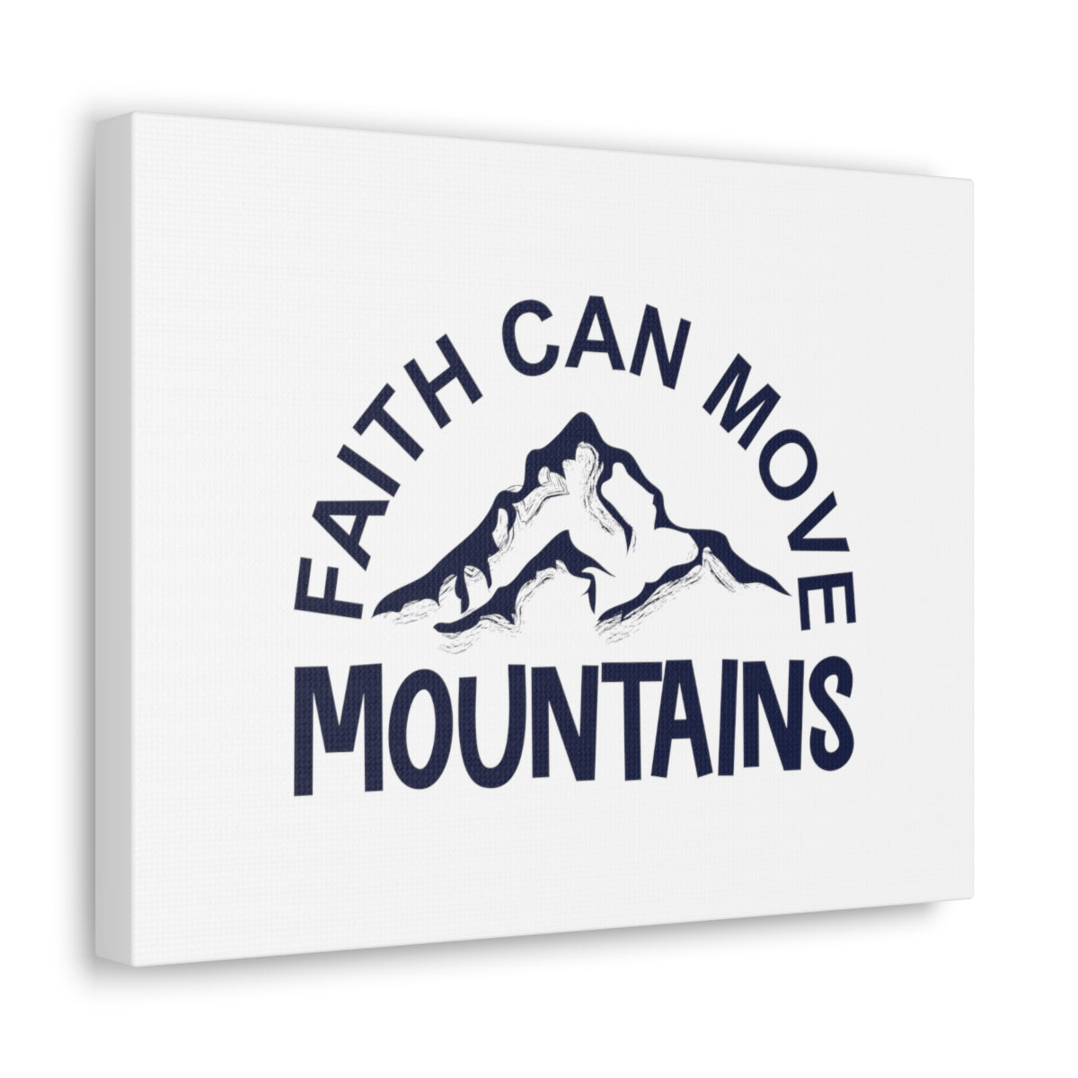Scripture Walls Faith Can Move Mountains Matthew 17:20 Christian Wall Art Bible Verse Print Ready to Hang Unframed-Express Your Love Gifts