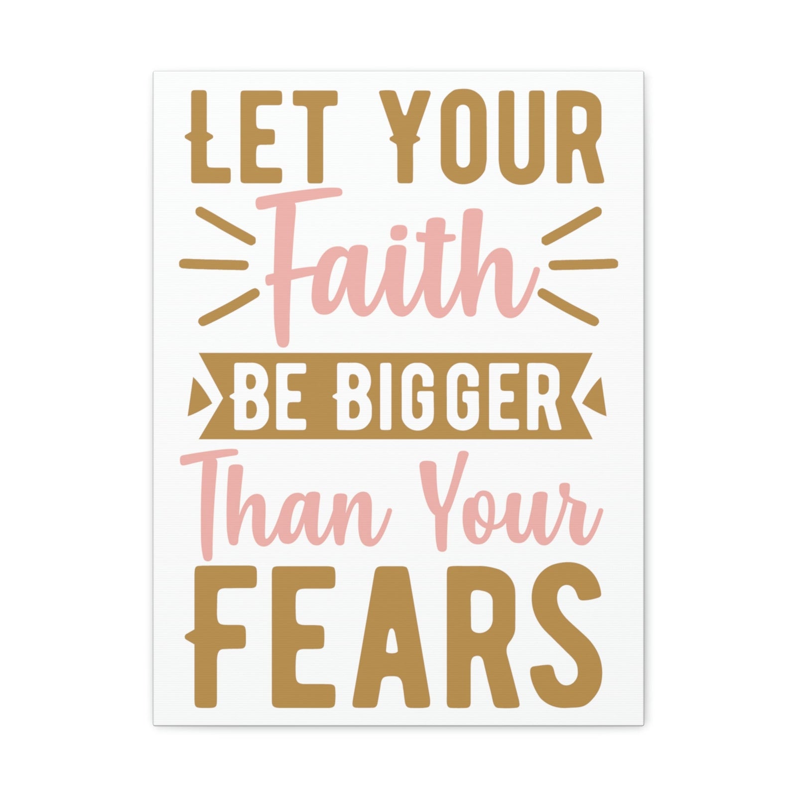 Scripture Walls Faith Christian Hebrews 13:6 Wall Art Print Ready to Hang Unframed-Express Your Love Gifts