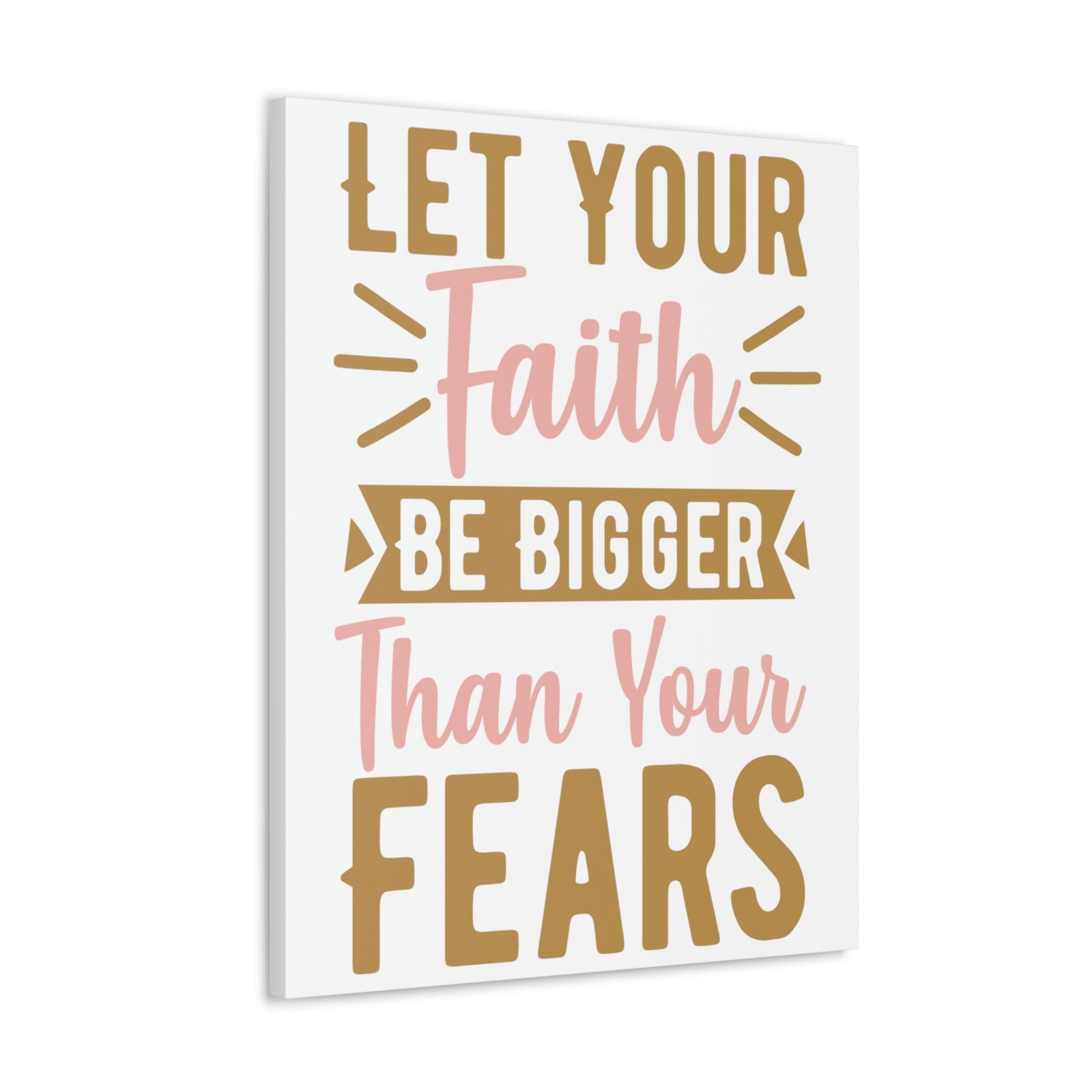 Scripture Walls Faith Christian Hebrews 13:6 Wall Art Print Ready to Hang Unframed-Express Your Love Gifts