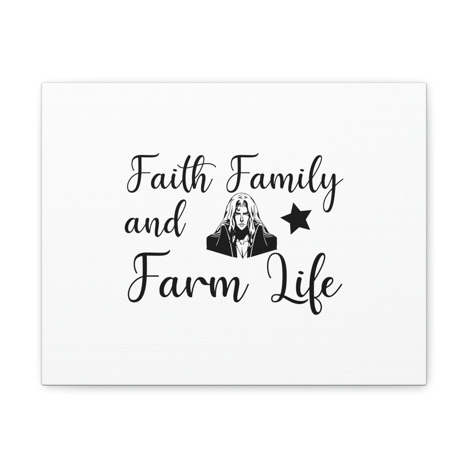Scripture Walls Faith, Family And Farm Life Exodus 20:12 Christian Wall Art Bible Verse Print Ready to Hang Unframed-Express Your Love Gifts